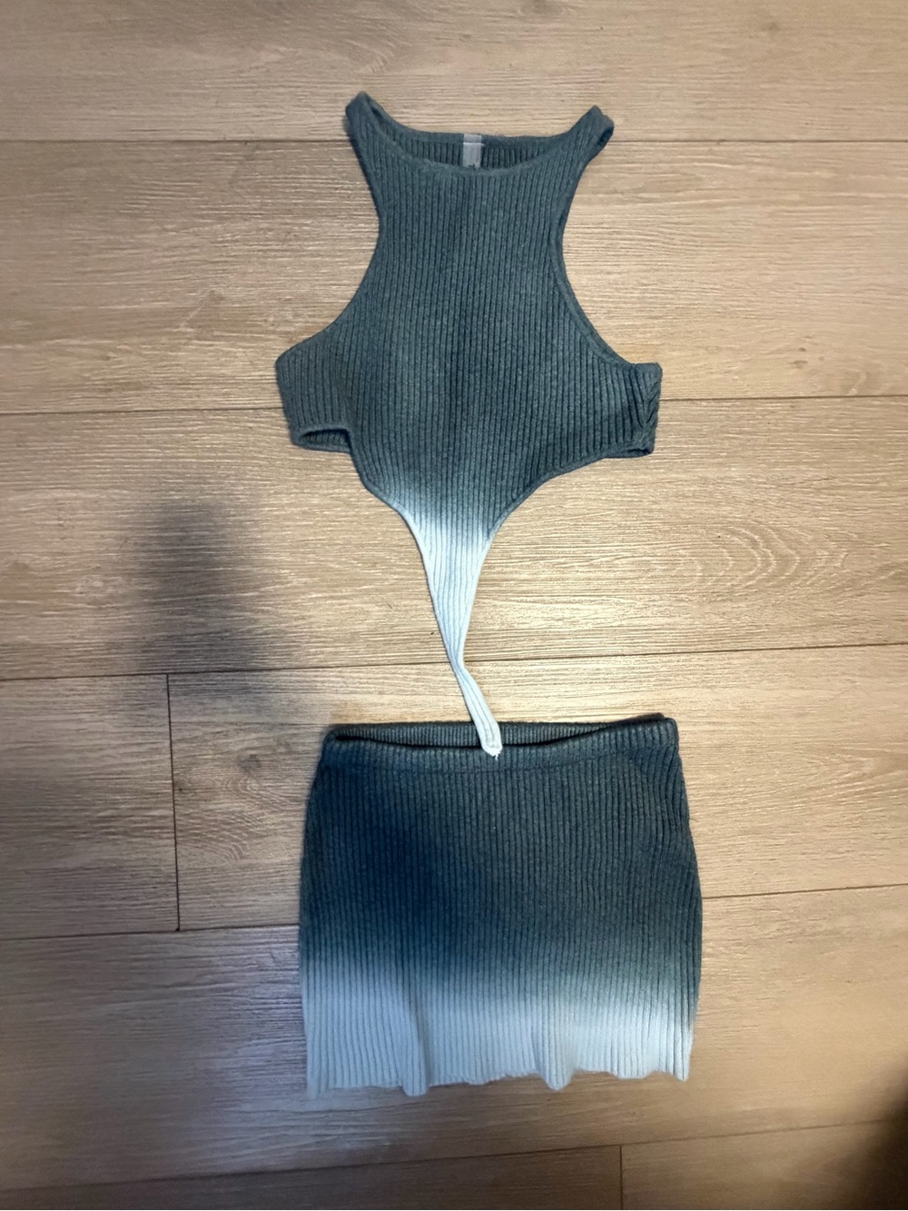 Ribbed Ombre set